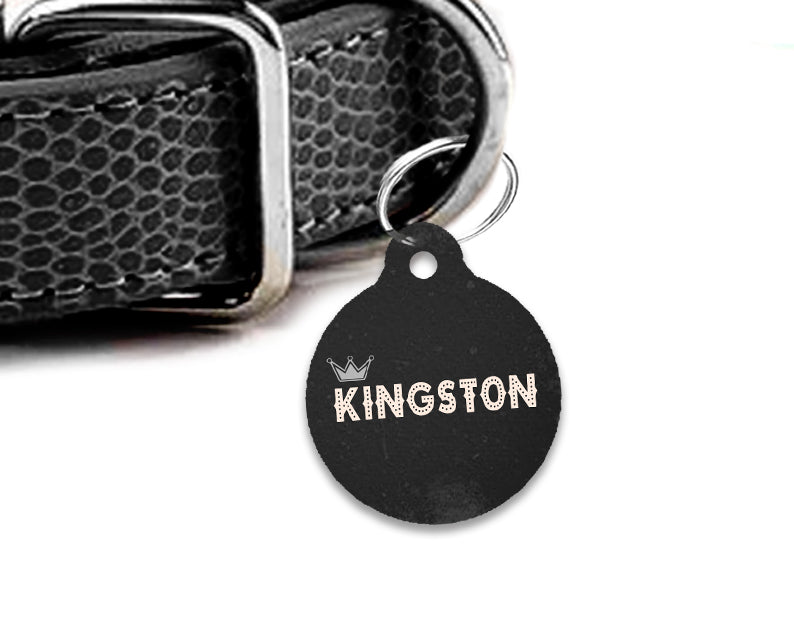 Pet ID Tag | The Retro King